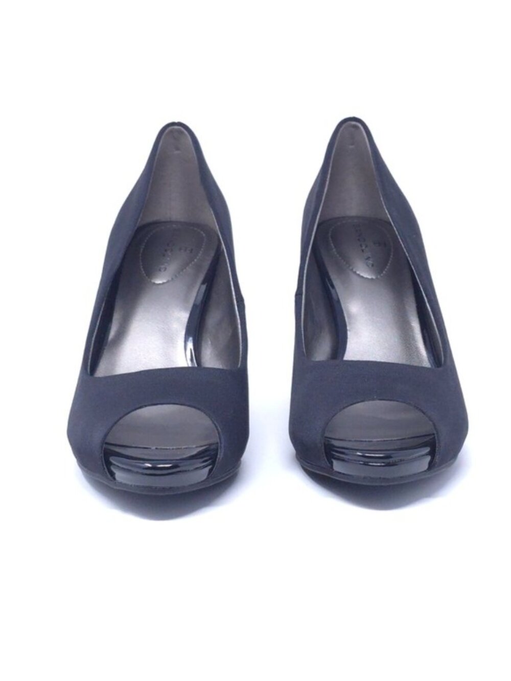 Bandolino Rainaa Stretch Lycra Pointed Toe Pumps Black Size 7M - Picture 3 of 10